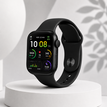 Montre connectée - compatible iOS et Android