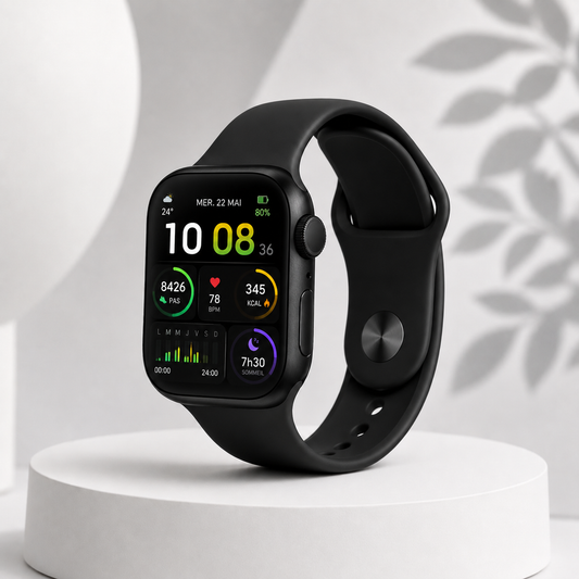 Montre connectée - compatible iOS et Android