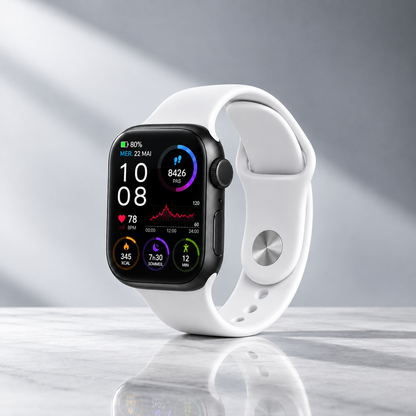 Montre connectée - compatible iOS et Android